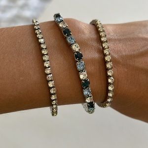 Stretchy Swarovski bracelets